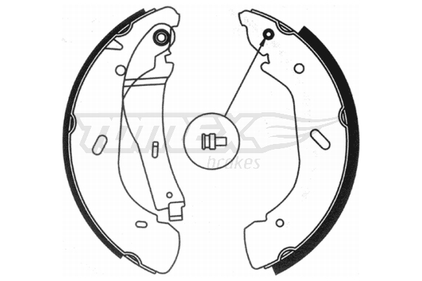 Sada brzdových čelistí TOMEX Brakes